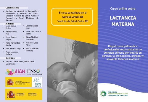 Curso online sobre lactancia materna