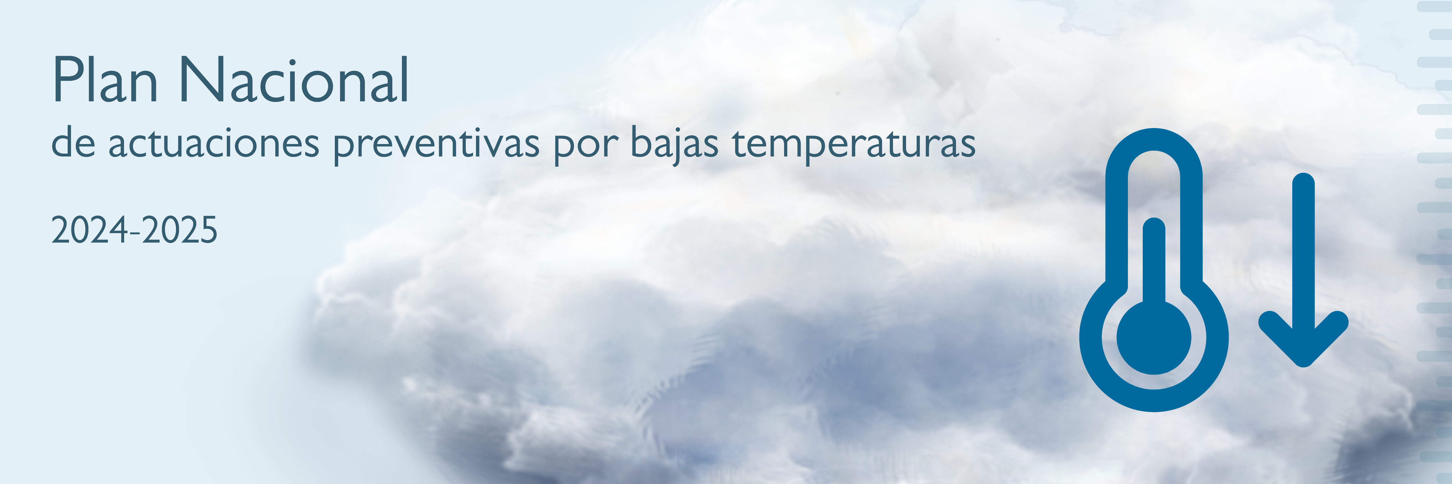 Plan Nacional de actuaciones preventivas por bajas temperaturas