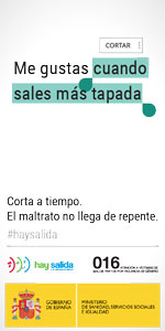 Me gustas (CORTAR) cuando sales más tapada.