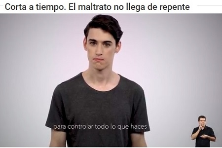 Corta a tiempo. El maltrato no llega de repente.