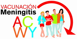 Logo vacunación Meningitis