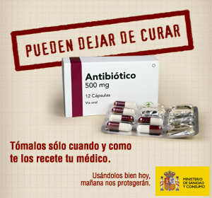 Uso responsable de antibióticos. Usándolos bien hoy, mañana nos protegerán