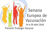 Semana Europea de Vacunación. Prevenir Proteger Vacunar