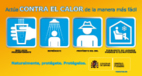 Actúa contra el calor. Campaña informativa. Leiho berri batean irekiko da