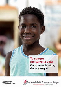 Día mundial del donante de sangre - 14 de junio 2016