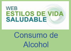 Apartado de Prevención del consumo de alcohol de la web de estilos de vida saludable