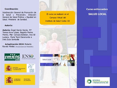 Curso online sobre Salud Local