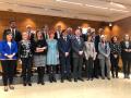 04/02/2020 - Fotografía de familia de la reunión del Pleno del Consejo Interterritorial del SNS celebrado hoy y presidido por el Ministro de Sanidad, Salvador Illa.