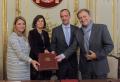 31/03/2016 - Los Ministerios de Sanidad, Justicia e Interior, firman el Convenio de colaboración con la Fundación Europea por las Personas Desaparecidas