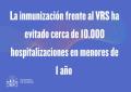 24/06/2024 - La inmunización frente al VRS ha evitado, esta temporada, cerca de 10.000 hospitalizaciones en menores de 1 año