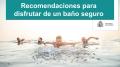 24/07/2023 - Sanidad traslada a la población las recomendaciones para disfrutar de un baño seguro durante el verano