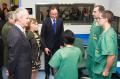 13/10/2015 - El ministro de Sanidad, Servicios Sociales e Igualdad, Alfonso Alonso, durante la visita a las instalaciones de la nueva unidad del Hospital Gómez Ulla para atender enfermedades altamente infecciosas