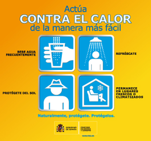 Actúa CONTRA EL CALOR de la manera más fácil