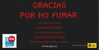 Gracias por no fumar